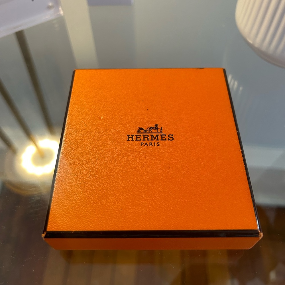 Hermes H Necklace (reversible)